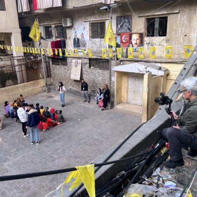 straßentheater im camp chatila